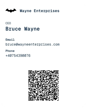 Digital Business Card